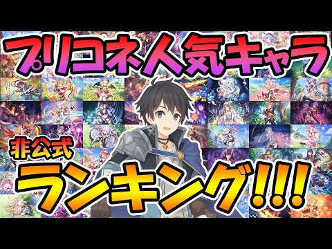 【計１万件】プリコネ人気キャラランキング！！【非公式】【プリコネR】【プリンセスコネクト！Re:Dive】