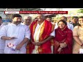 Union Minister Gajendra Singh Visits Tirumala