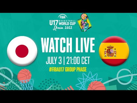 Japan v Spain | Full Basketball Game | FIBA U17 Basketball World Cup 2022