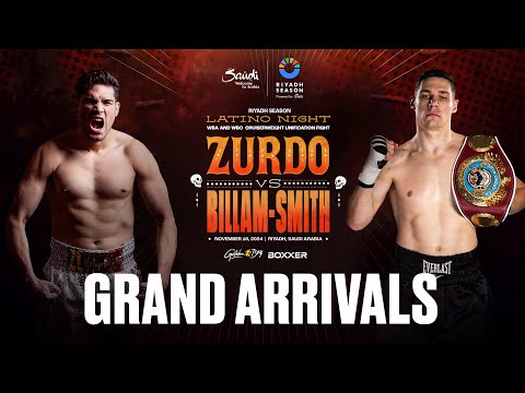 LIVE Grand Arrivals | Zurdo Ramirez v Chris Billam-Smith | Latino Night x Riyadh Season