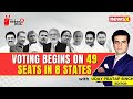 Stage Set For Phase 5 | Voting Begins For 49 Seats, 8 States | 2024 General Elections | NewsX