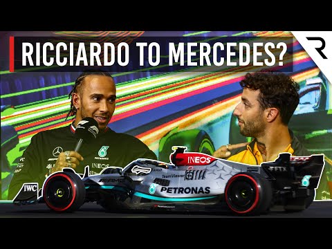 Why Daniel Ricciardo faces a 2023 F1 move Lewis Hamilton says he's too good for