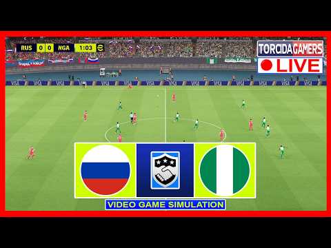 Russia vs Nigeria | International Friendly 2026 | eFootball Match Simulation
