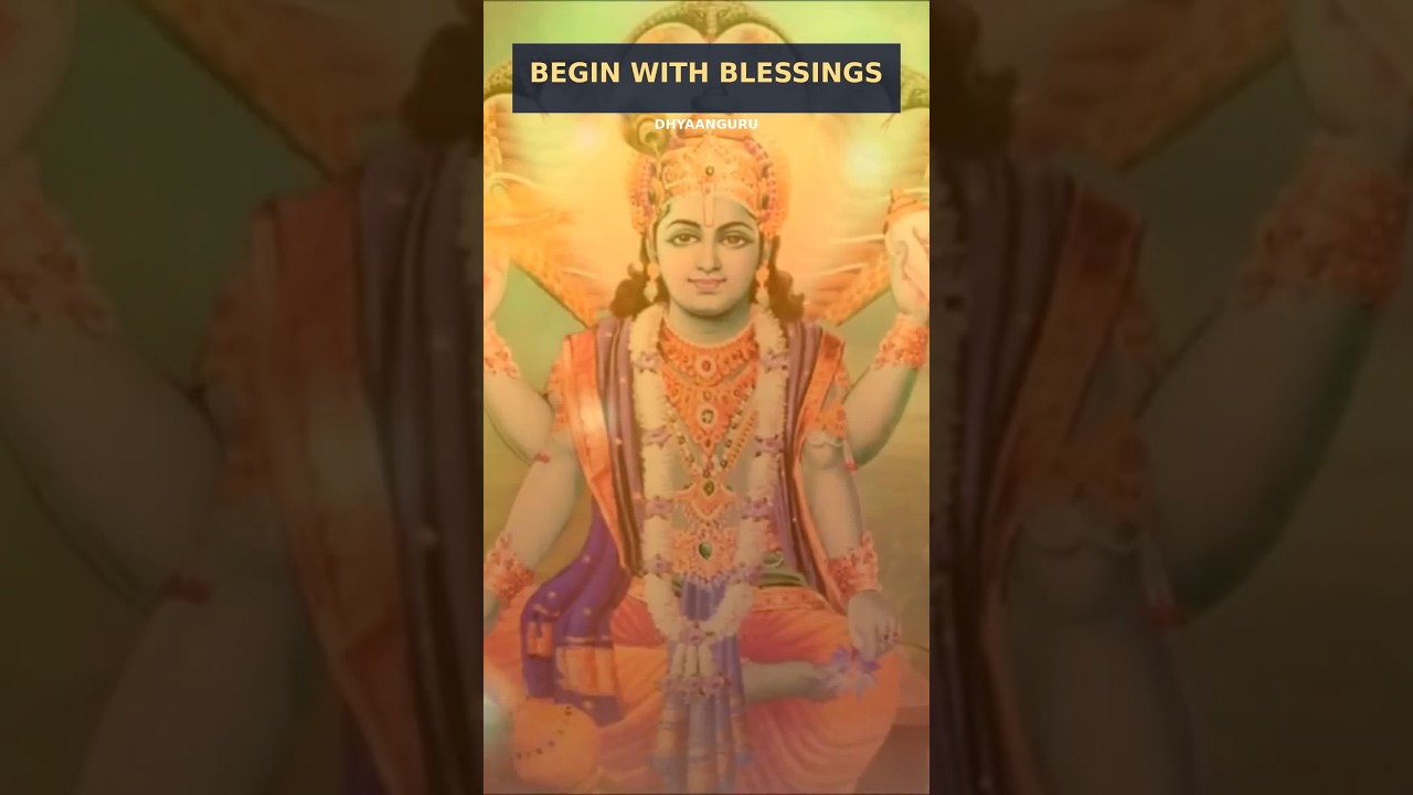 MANGALAM BHAGAVAN VISHNU | BLESS YOUR NEW BEGINNING