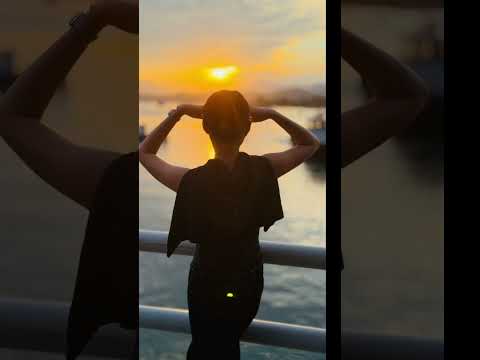 一起欣賞今日 大美督的日落🌅