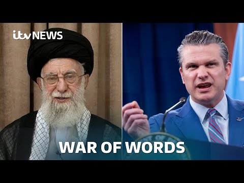 Iran and US trade words rather than bombs after competing narratives of America's strikes | ITV News