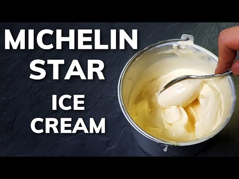 How to make BROWN BUTTER ICE CREAM at home | Glace au Beurre Noisette