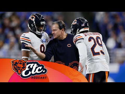 Matt Eberflus reacts to loss to Lions: ‘We have to finish better’ | Bears, etc. Podcast video clip