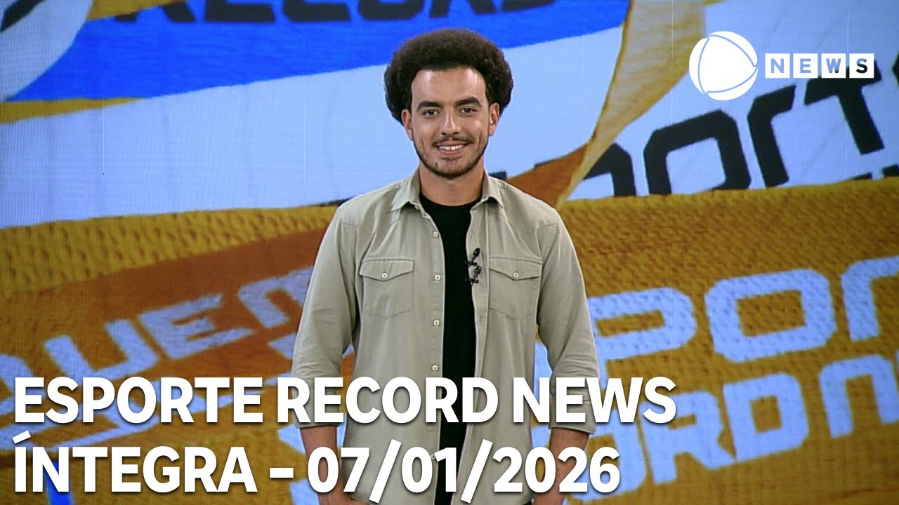 Esporte Record News 07012026 TV Online Esporte Record News 07012026