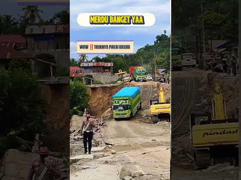 salfok sama truknya yang nyalain basuri 🤩😄 #bus #basuri #truck #shorts #lucu #trending