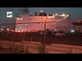 Two firefighters killed battling ship fire in New Jersey