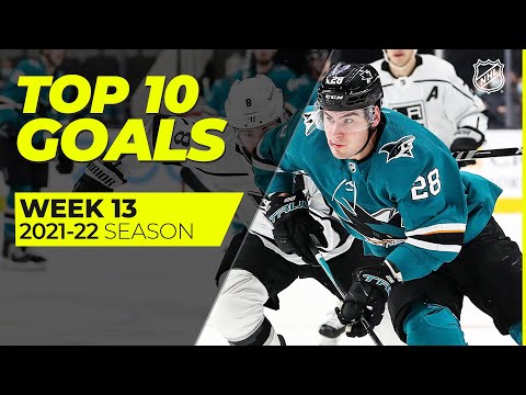 Top 10 Goals from Week 13 of the 2021-22 NHL Season
