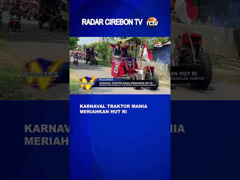 Karnaval Traktor Mania Meriahkan HUT RI