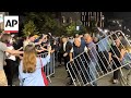 Supporters of ruling Georgian Dream party attack opposition rally in Tbilisi