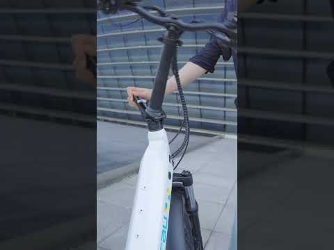 Folded faster than your morning coffee brews ☕ #eunorau #citycommute #urbanrider #smartcommuting