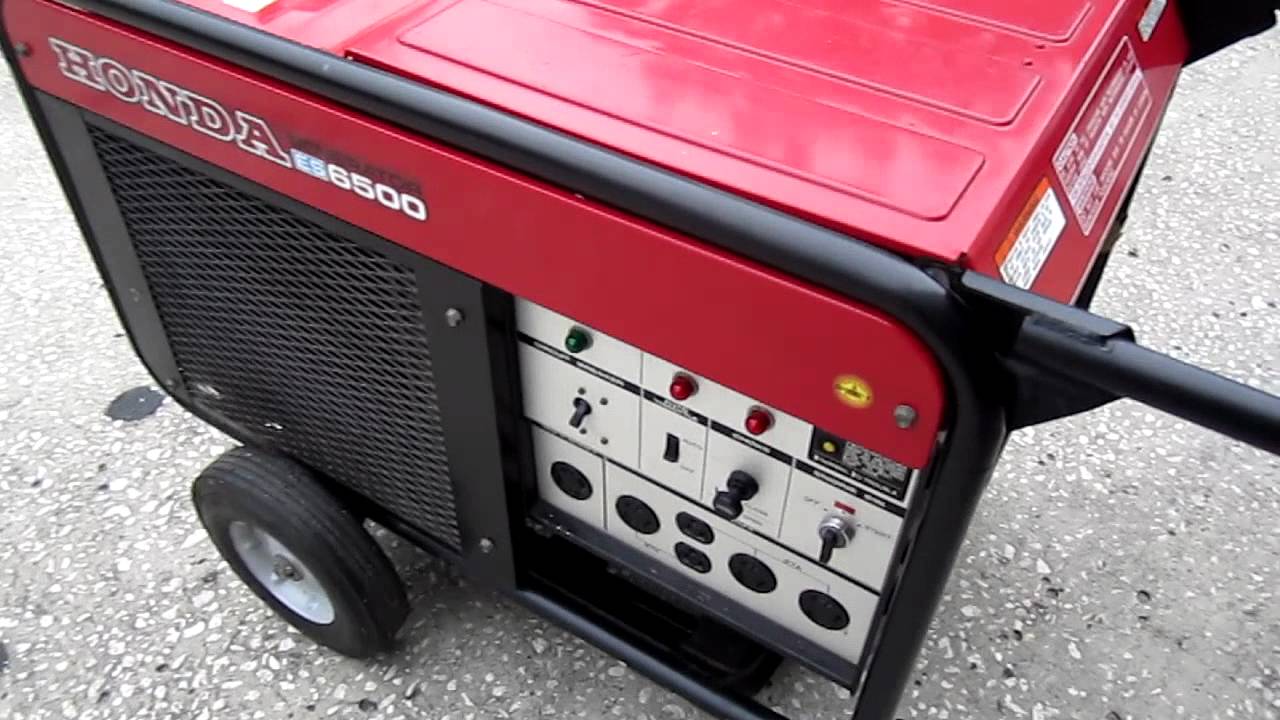 Es6500 honda generator craigslist #4