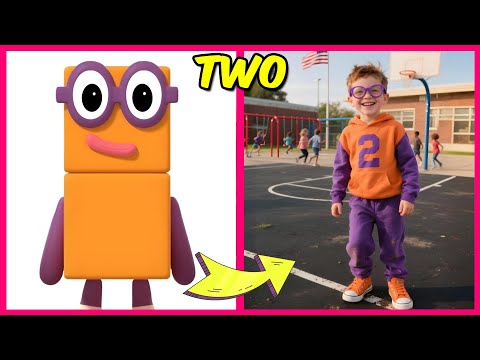 ALL🔢✨NUMBERBLOCK CHARACTERS BUT HUMANS🧑! Plus Their Favorite Drinks, Snacks, Movies & More! |1, 2, 3