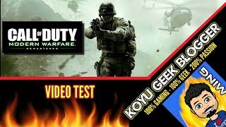 Vido-test sur Call of Duty Modern Warfare : Remastered