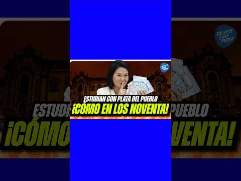  ¡FUJIMORISMO GASTA TU PLATA EN JALADOS Y CARPINTEROS! salvesequienpueda