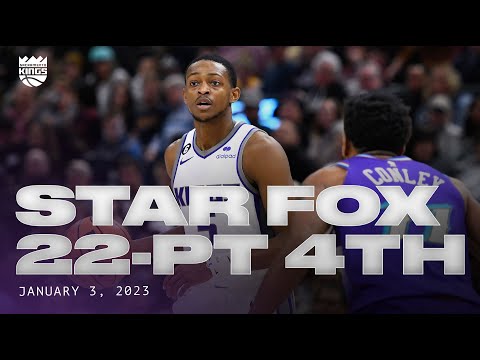 Fox GOES OFF for 22 in the 4th + GAME WINNER! video clip