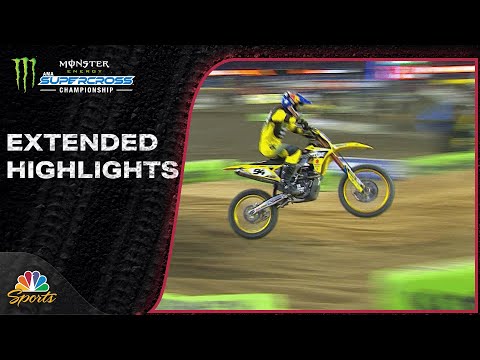 Supercross 2024 EXTENDED HIGHLIGHTS: Round 13 in Foxborough | 4-13-24 | Motorsports on NBC