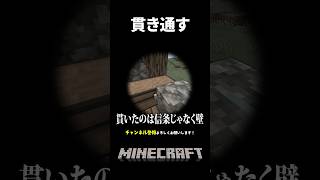 【マイクラ】1度言ったことは曲げない精神