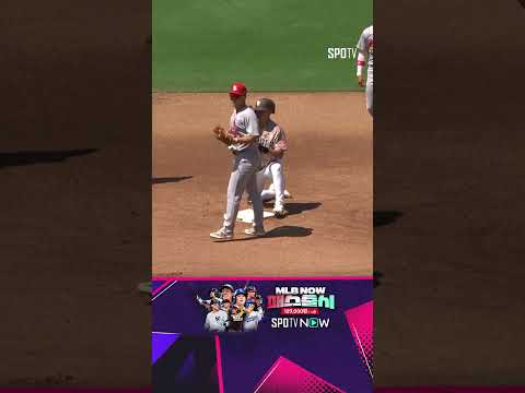 [MLB] 볼넷 + 도루까지 성공하는 송성문 (05.11)