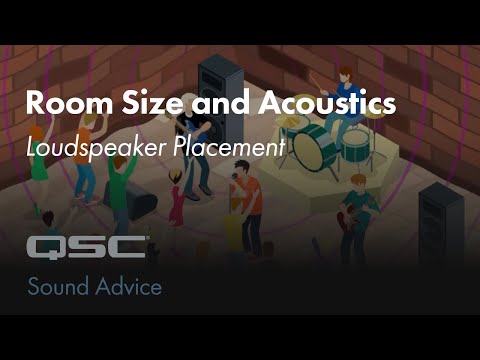 Live sound quick tips: Loudspeaker placement part 4- Room size and acoustics