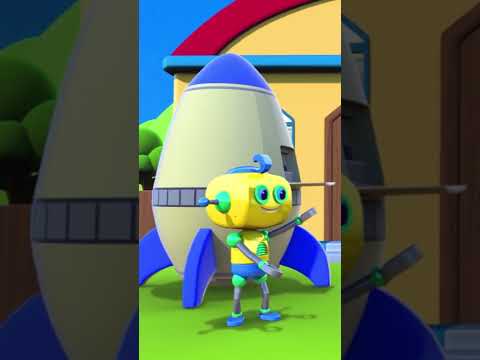Gia đình ngón tay robot #shorts #kidssongs #allbabieschannelvietnam #nurseryrhymes #fingerfamily