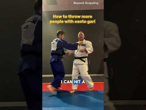 How to throw with Osoto gari more often #judo #osotogari