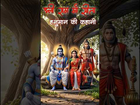 | श्री राम 🚩मां सीता हनुमान 🙏की कहानी | #ram#sita#hanumanji |  #ai#story#shorts#video |