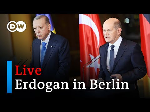 Live: German Chancellor Scholz and Turkish President Erdogan to deliver statements | DW News