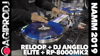 Reloop RP-8000MK2 High-Torque Hybrid DJ Turntable Instrument in action - learn more