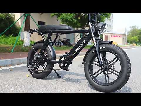 The new Hotebike-S721 electric fat tire bicycle is now available