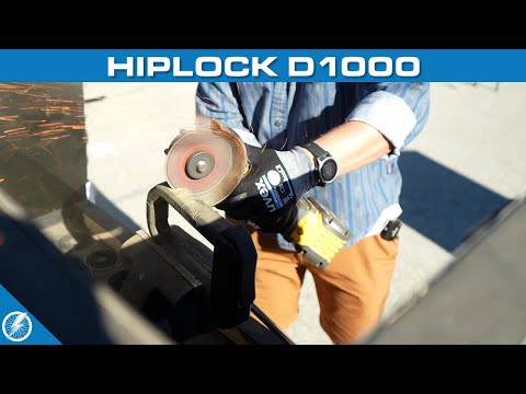 HipLock D1000 Review | Anti-Angle Grinder Electric Bike Lock (2021)