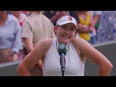 Mirra Andreeva First Round Post Match Interview