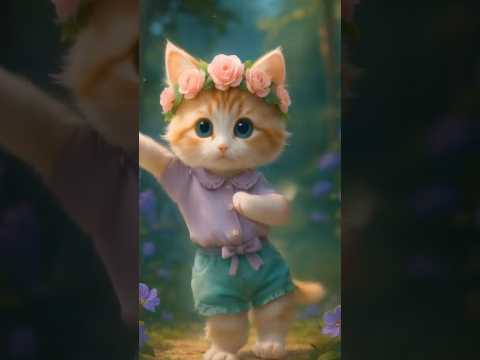 cute cat dance#catdance#cutecat#cat#shorts