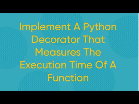 Python # 0015 # Implement a Decorator in Python