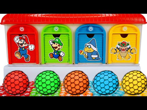 Satisfying Garage ASMR | Oddly Relaxing 5 Slime Balls & Candy Unboxing Magic Garage ASMR