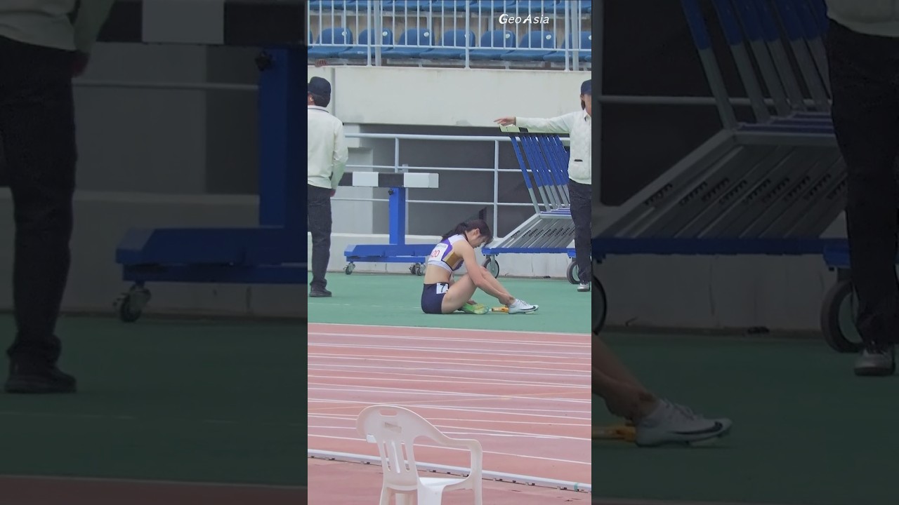 안타까운 부상!! 김다은(가평군청) #athletics #김다은 #김다은 #injury #여자육상 #trackandfield #sportstar #shorts