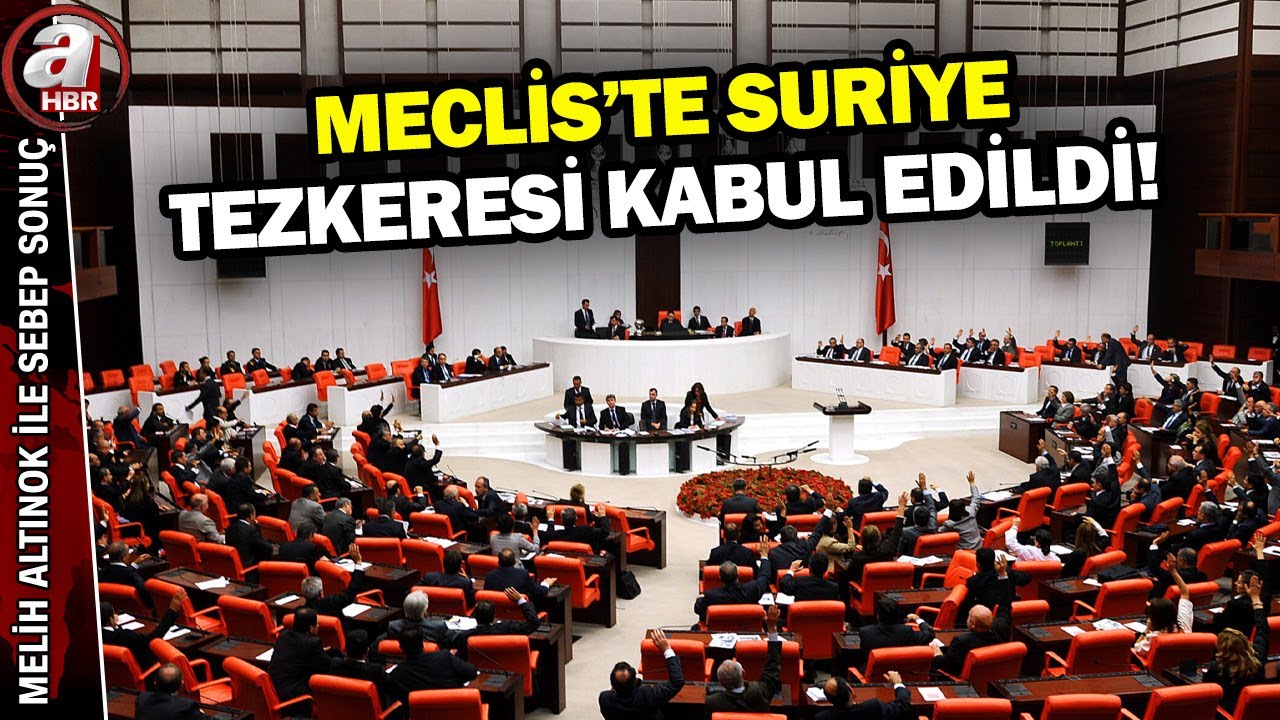 TBMM: İsrail'in Suriye'deki Saldırısını Kınıyoruz! | A Haber
