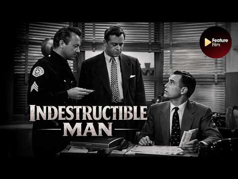 LON CHANEY JR. IS THE INDESTRUCTIBLE MAN (1956) ⚡ Full Sci-Fi Horror Movie | Classic Cinema