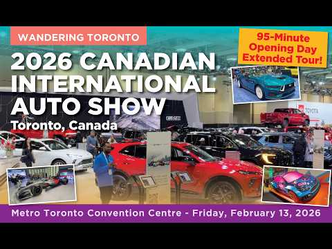 2026 Canadian International AutoShow - EXTENDED Opening Day Tour - February 13, 2026