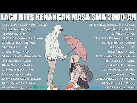 HITS SONGS OF HIGH SCHOOL MEMORIES 2000 - AN INDONESIAN POP NOSTALGIA #kukatakandenganindah