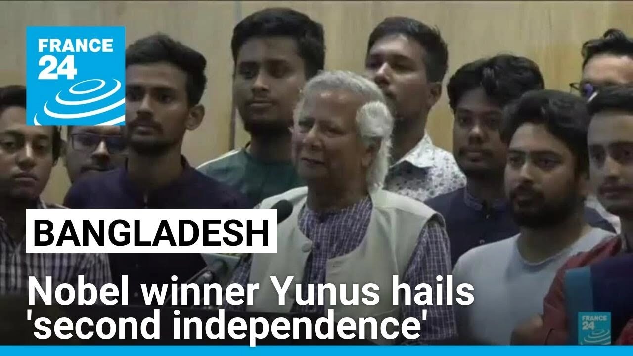 Nobel winner Yunus returns to Bangladesh, hails 'second independence' • FRANCE 24 English