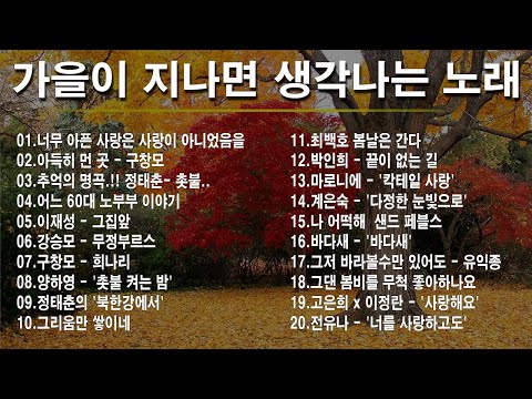 광고 없는 7080 좋은노래 39곡 모음 - 50대이상이 들으면 기분좋아지는 7080노래모음 - 베스트 모음 - 추억으로 떠나는 7080 노래여행