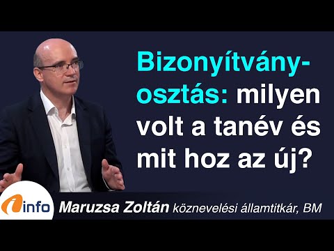 Bizonyítványosztás: milyen volt a tanév és mit hoz az új? Maruzsa Zoltán, Inforádió, Aréna