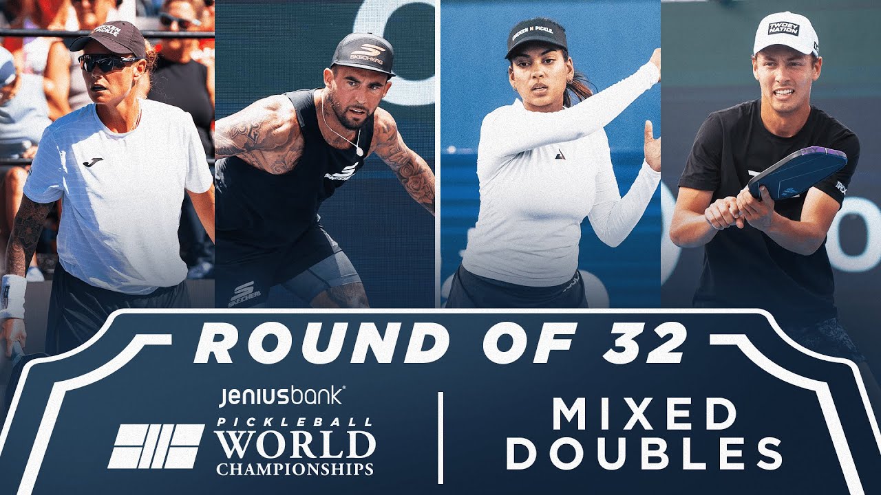 Pisnik/McGuffin v Rane/Garnett at the Jenius Bank Pickleball World Championships