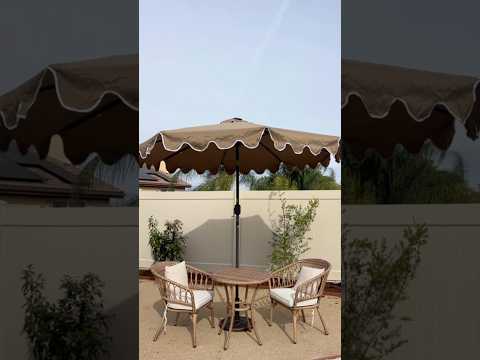 Patio season is coming together #patio#patiodesign#patiodecor#homedecor#decoratewithme#garden #fyp
