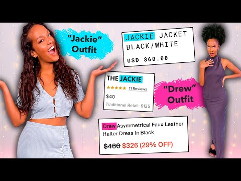 Video: Buying Entire Outfits Based Only On Our NAMES?!